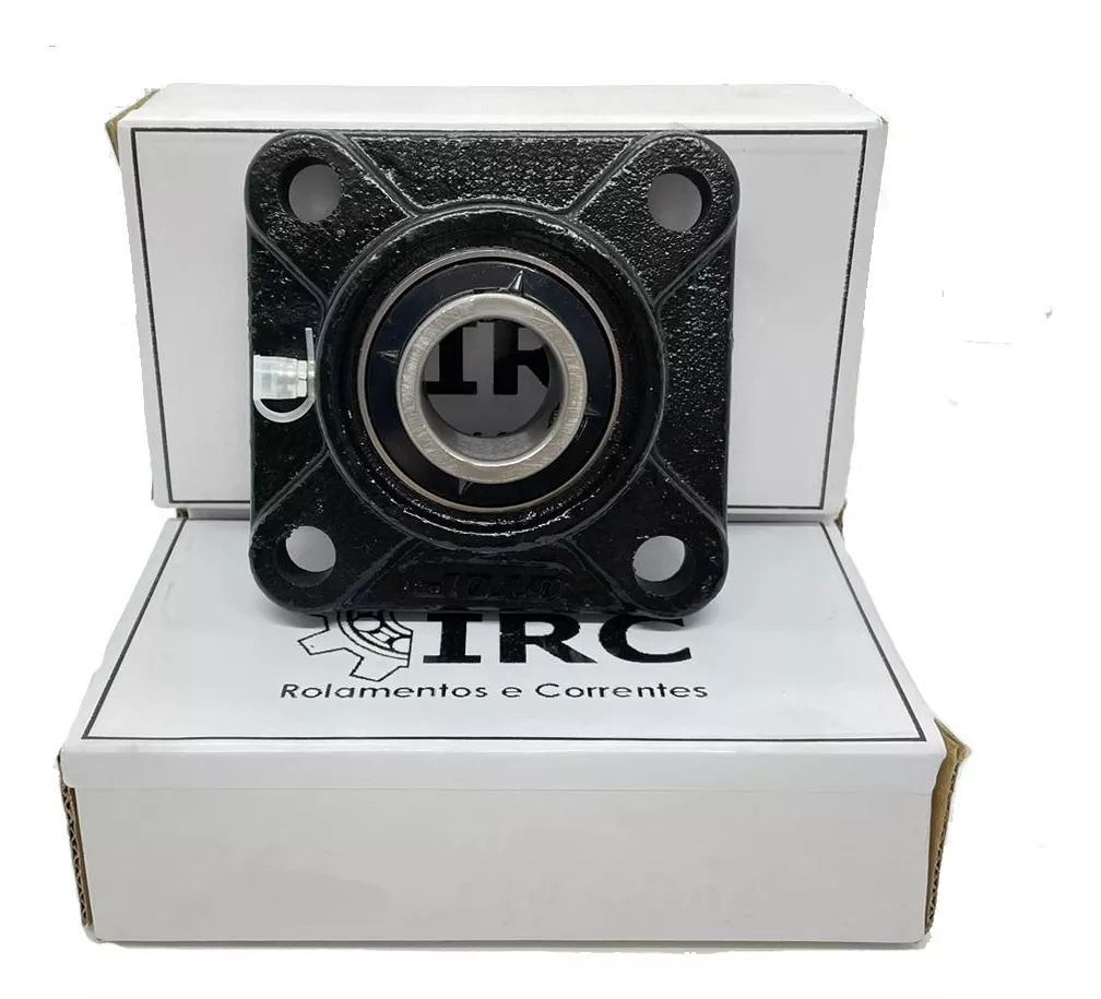 Kit 30 - Mancal Preto C/ Rolamento Ucf 205-16 P/ Eixo 25,4mm