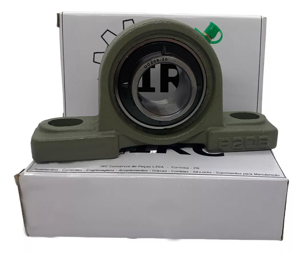 02 Mancal Com Rolamento Ucp 206-18 (eixo 1 1/8 = 28,575mm)