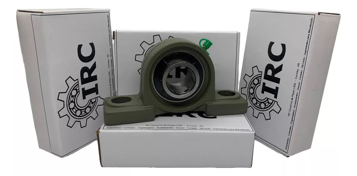 06 Mancal Com Rolamento Ucp210 Para Eixo 50mm