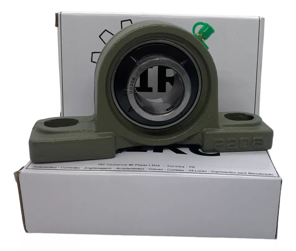 02 - Mancal Ucp206 + 02 Mancal Ucfl206