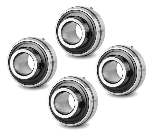 Kit 04 Peças Rolamento Uc205-16 Eixo 25,4mm - 1