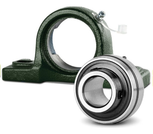 Irc Mancal Ucp207 Com Rolamento Para Eixo 35mm