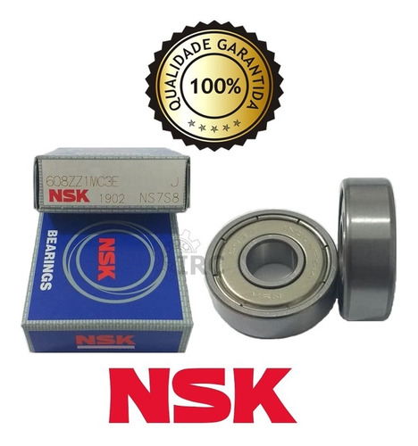 608zz Rolamento - Kit 04 Peças *** Original Nsk