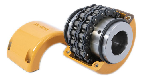 Acoplamento De Corrente Kc10020 Com Capa P/ Eixo Até 110mm